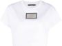 Dolce & Gabbana x KIM T-shirt met logoplakkaat Wit - Thumbnail 1