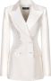 Dolce & Gabbana Zijden blazer Wit - Thumbnail 1