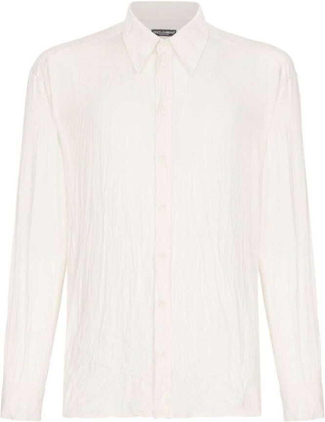 Dolce & Gabbana Button-up overhemd Wit
