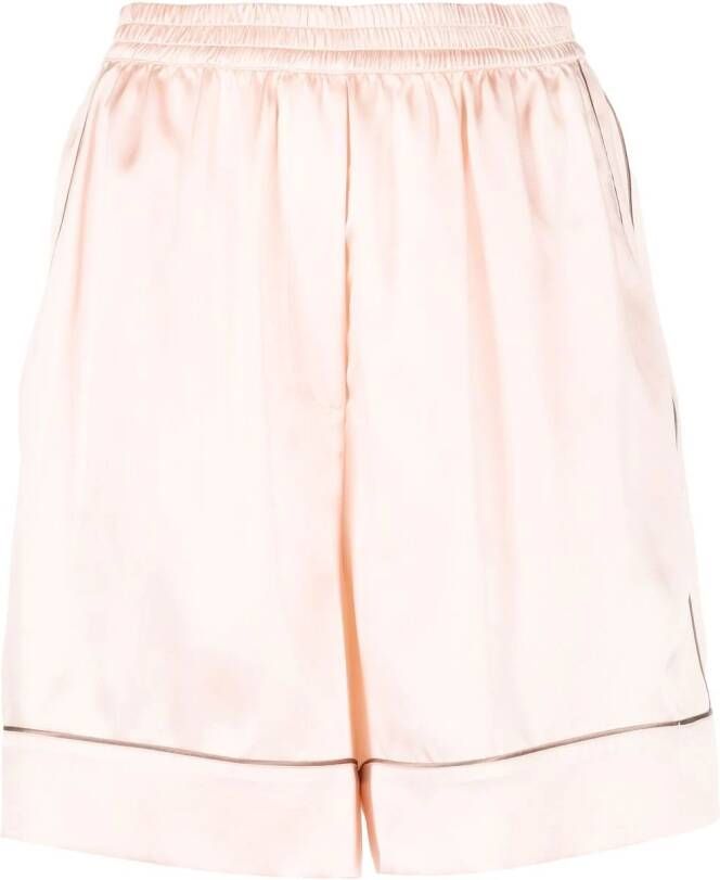 Dolce & Gabbana Zijden shorts Roze