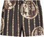 Dolce & Gabbana Zwembroek met print Zwart - Thumbnail 1