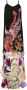 Dolci Follie Jurk met verenprint Zwart - Thumbnail 1