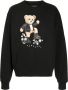 DOMREBEL Sweater met print Zwart - Thumbnail 1