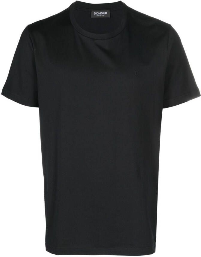DONDUP T-shirt met logo Zwart