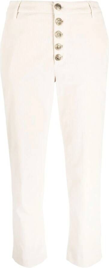 DONDUP Cropped broek Beige