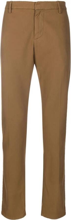 DONDUP Cropped broek Bruin