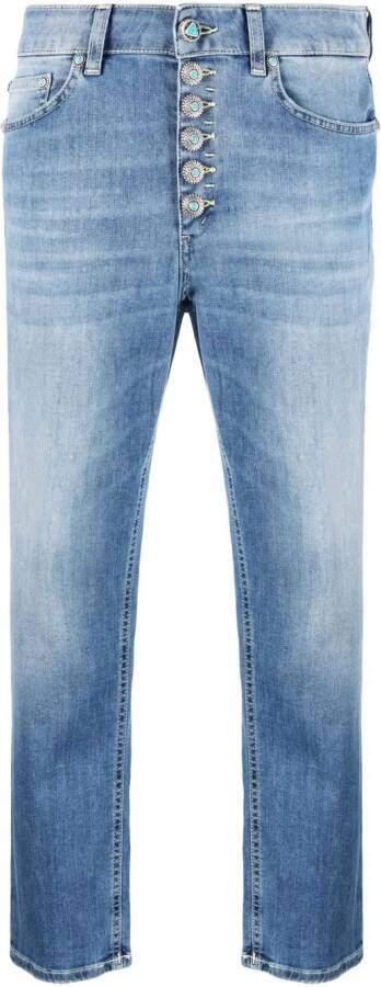 DONDUP Cropped jeans Blauw