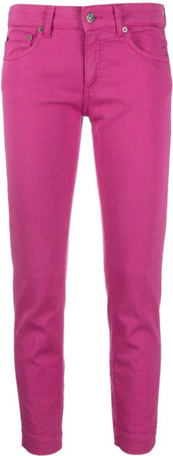 DONDUP Cropped jeans Roze