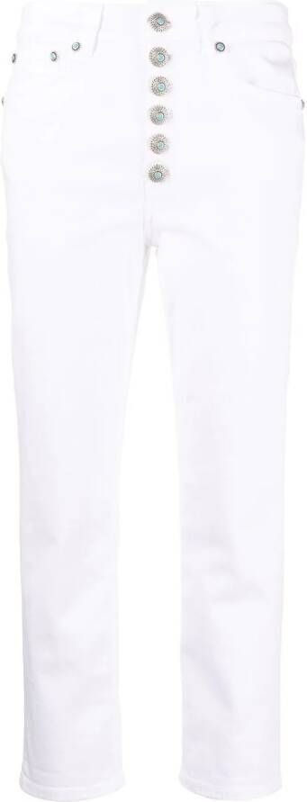DONDUP Cropped jeans Wit