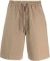 DONDUP Katoenen shorts met trekkoord Beige - Thumbnail 1