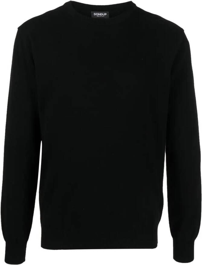 DONDUP Fijngebreide trui Zwart
