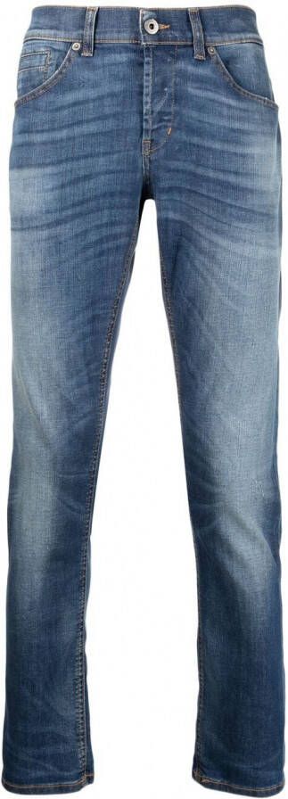 DONDUP Gebleekte jeans Blauw