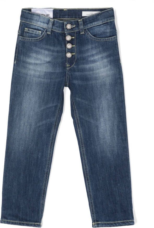 DONDUP KIDS Button-up jeans Blauw