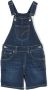 DONDUP KIDS Spijkertuinbroek met logopatch Blauw - Thumbnail 1