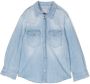 DONDUP KIDS Spijkershirt met borstzak Blauw - Thumbnail 1