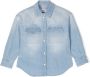 DONDUP KIDS Spijkershirt met lange mouwen Blauw - Thumbnail 1