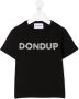 DONDUP KIDS T-shirt verfraaid met kralen Zwart - Thumbnail 1