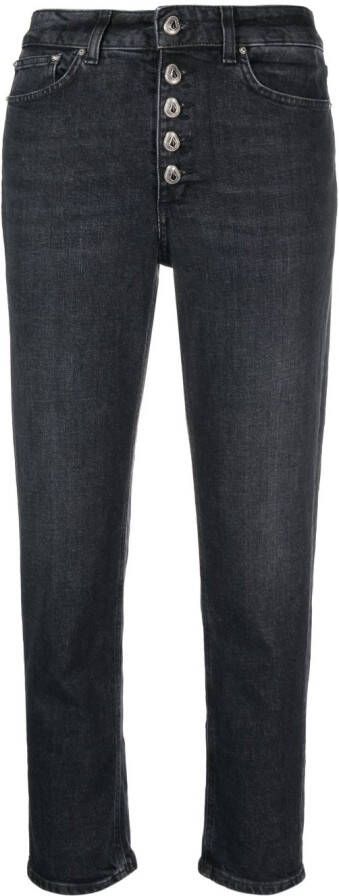 DONDUP Cropped jeans Zwart