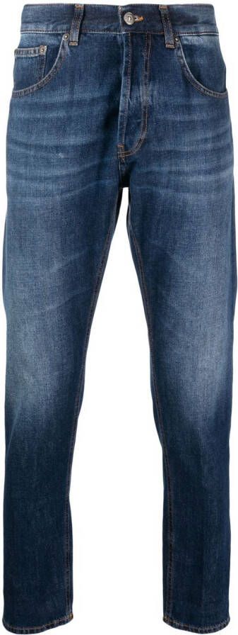 DONDUP Mid-rise skinny jeans Blauw