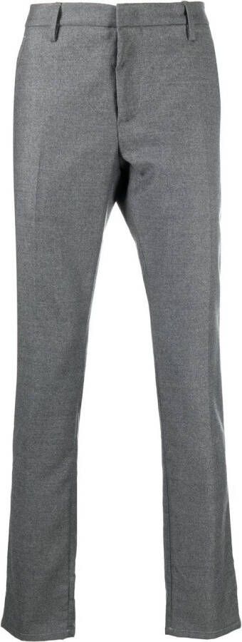 DONDUP Pantalon van scheerwol Grijs
