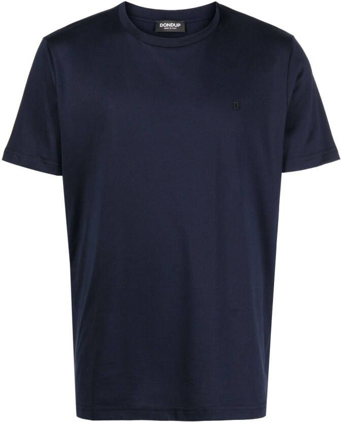 DONDUP T-shirt met ronde hals Blauw