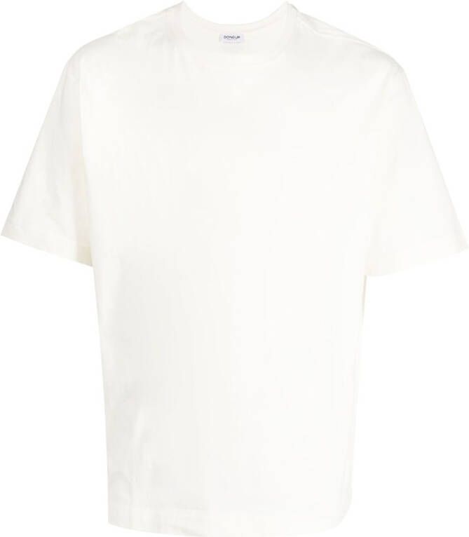 DONDUP Katoenen T-shirt Wit