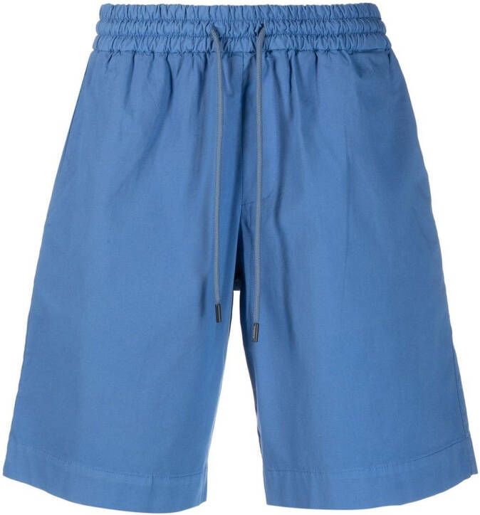 DONDUP Shorts met trekkoord Blauw