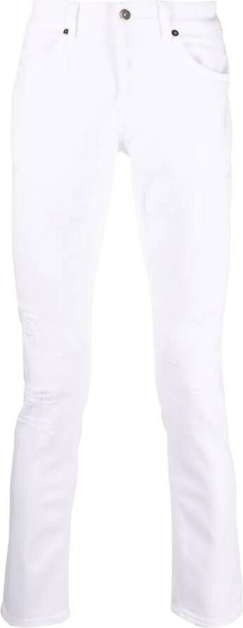 DONDUP Skinny broek Wit