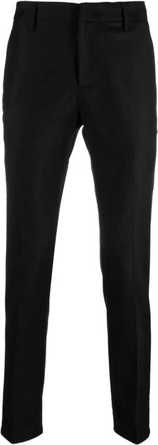DONDUP skinny-leg mid-waist trousers Zwart