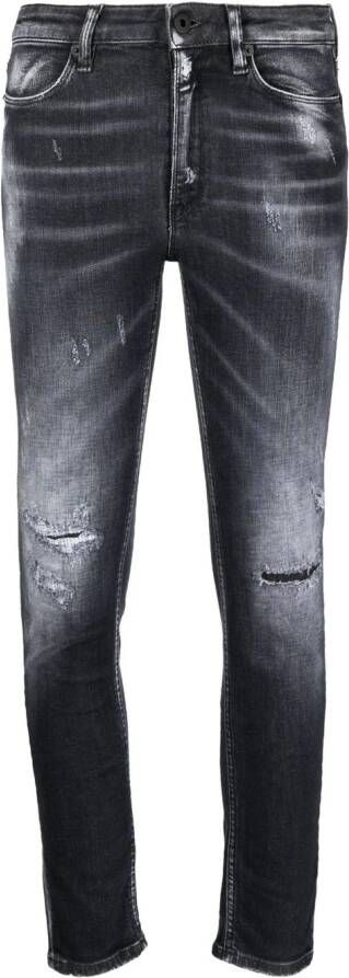 DONDUP Slim-cut jeans Zwart