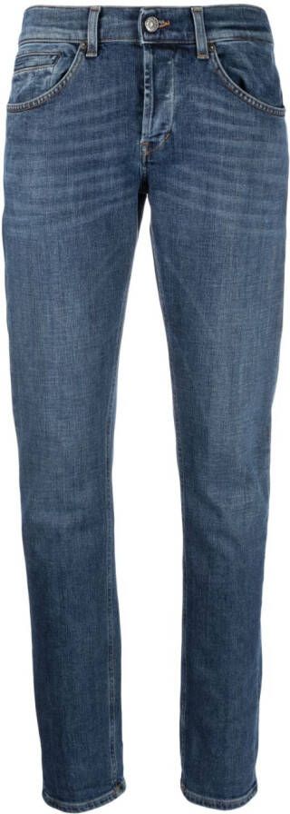 DONDUP Slim-fit jeans Blauw