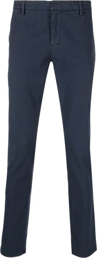 DONDUP Slim-fit chino Blauw