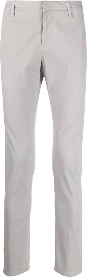 DONDUP Slim-fit chino Grijs