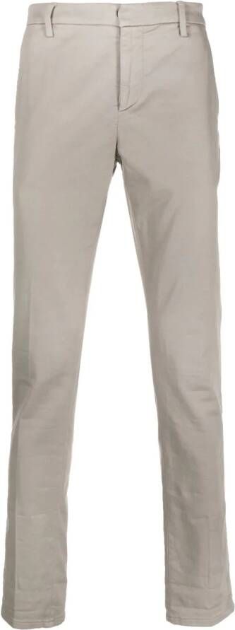 DONDUP Slim-fit chino Grijs