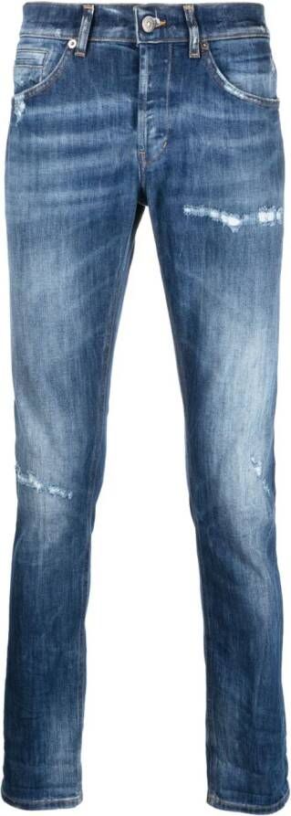 DONDUP Slim-fit jeans Blauw