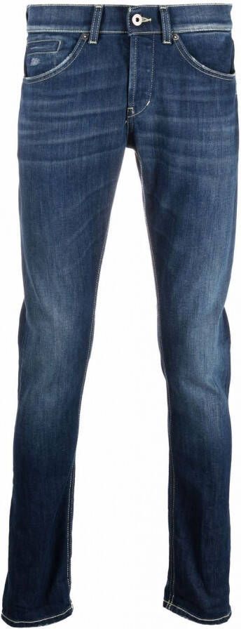 DONDUP Slim-fit jeans Blauw