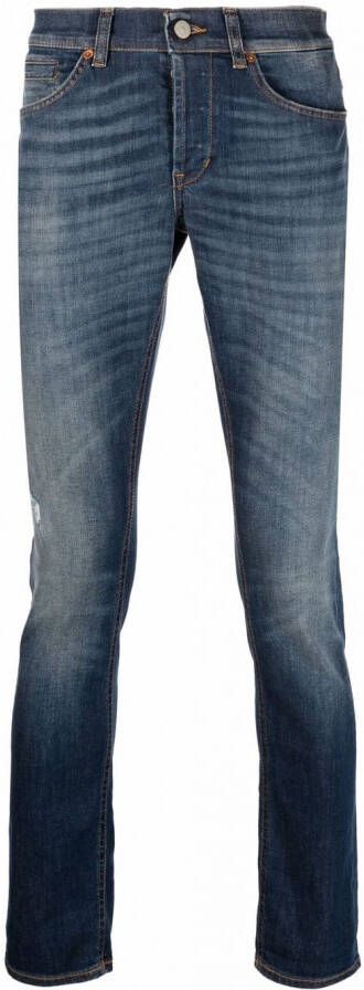 DONDUP Slim-fit jeans Blauw
