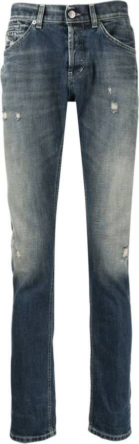 DONDUP Slim-fit jeans Blauw