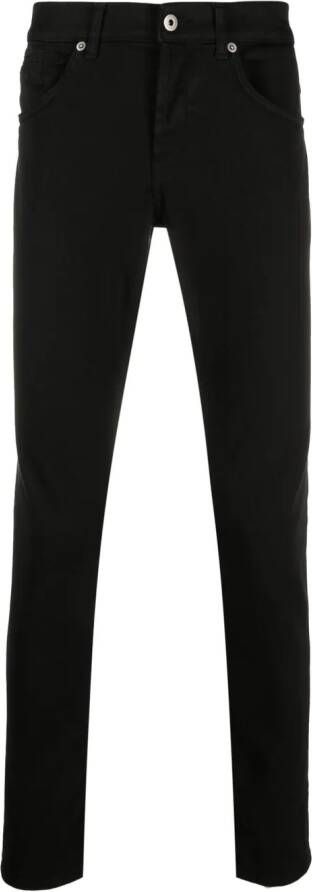 DONDUP Slim-fit jeans Zwart