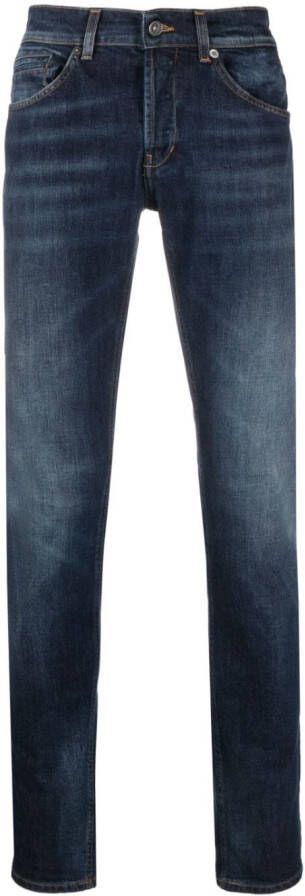 DONDUP stonewashed skinny jeans Blauw