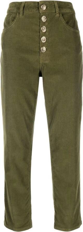 DONDUP Straight broek Groen