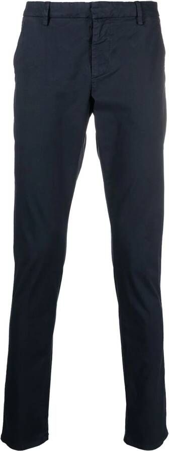 DONDUP Straight chino Blauw