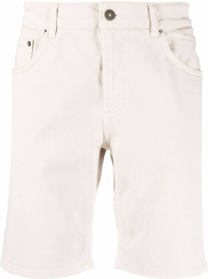 DONDUP Straight shorts Beige