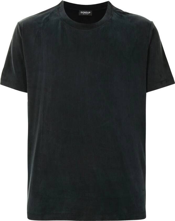 DONDUP T-shirt met afwerking Blauw