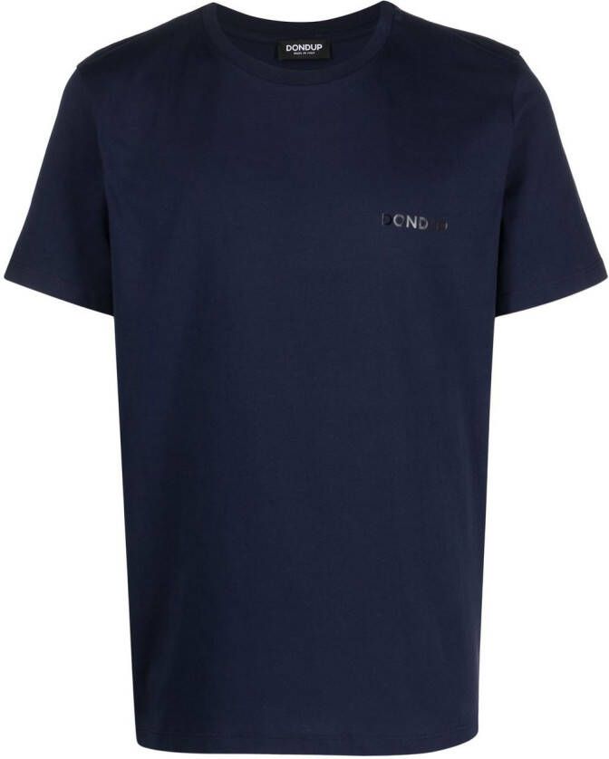 DONDUP T-shirt met logo Blauw