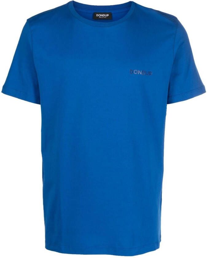 DONDUP T-shirt met logo Blauw