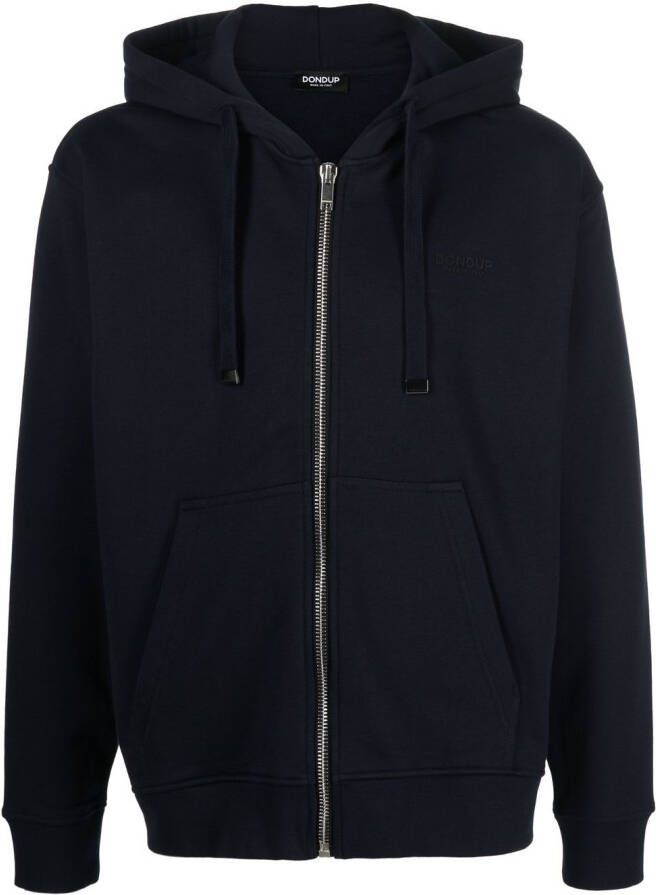 DONDUP Hoodie met rits Blauw