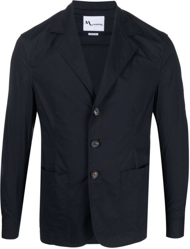 Doppiaa Blazer met enkele rij knopen Blauw