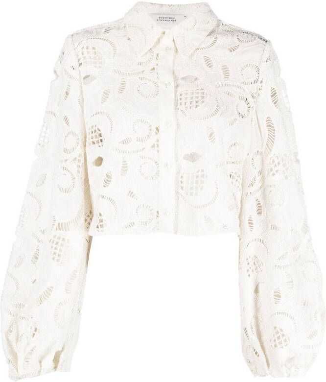 Dorothee Schumacher Cropped blouse Wit