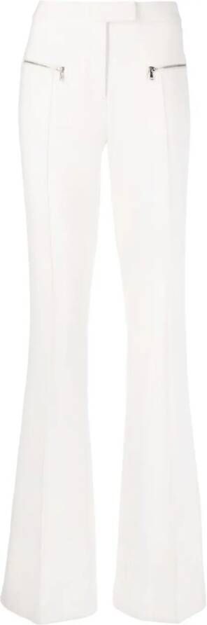 Dorothee Schumacher mid-rise slim-fit flared trousers Beige